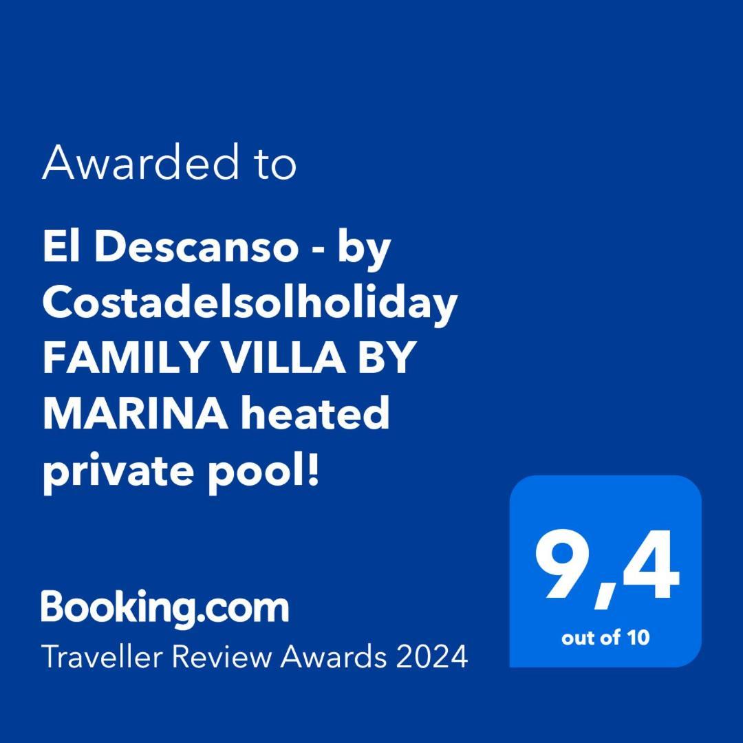 El Descanso - By Costadelsolholiday Family Villa By Marina Heated Private Pool! بينالماذينا المظهر الخارجي الصورة