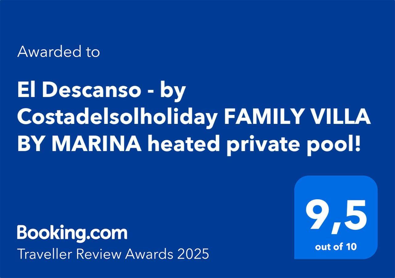 El Descanso - By Costadelsolholiday Family Villa By Marina Heated Private Pool! بينالماذينا المظهر الخارجي الصورة